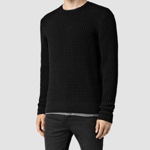 All Saints Men's Sweater | Size M | Charcoal